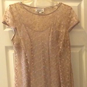 Lace Detail Formal Gown